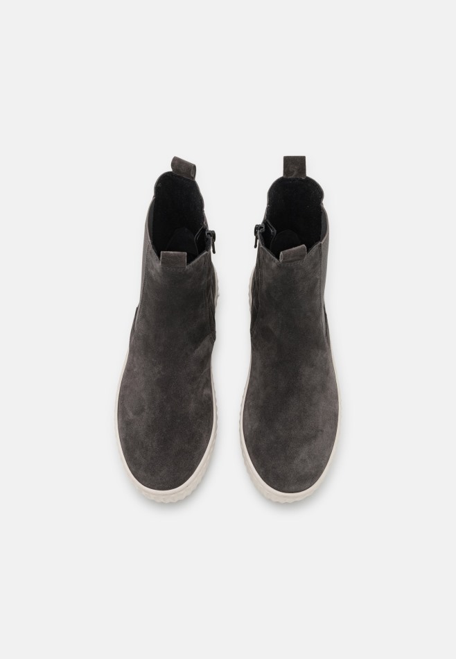 Gabour | Bottines Exclusives à Plateforme Poivre/crème